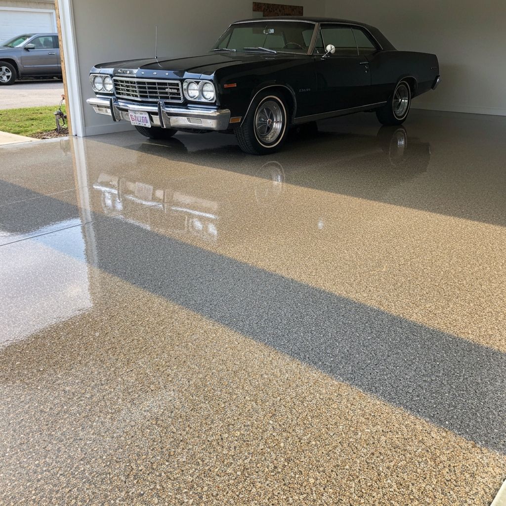 Metallic Flake Coating